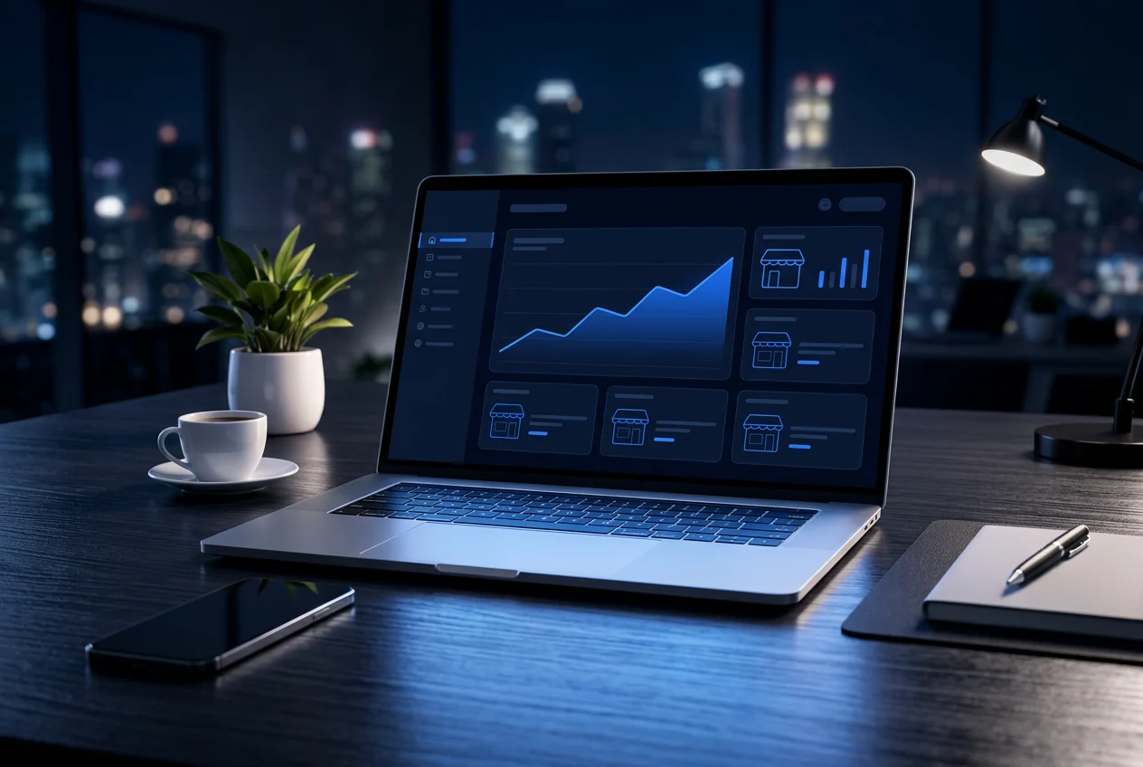 Connected ecommerce growth dashboard